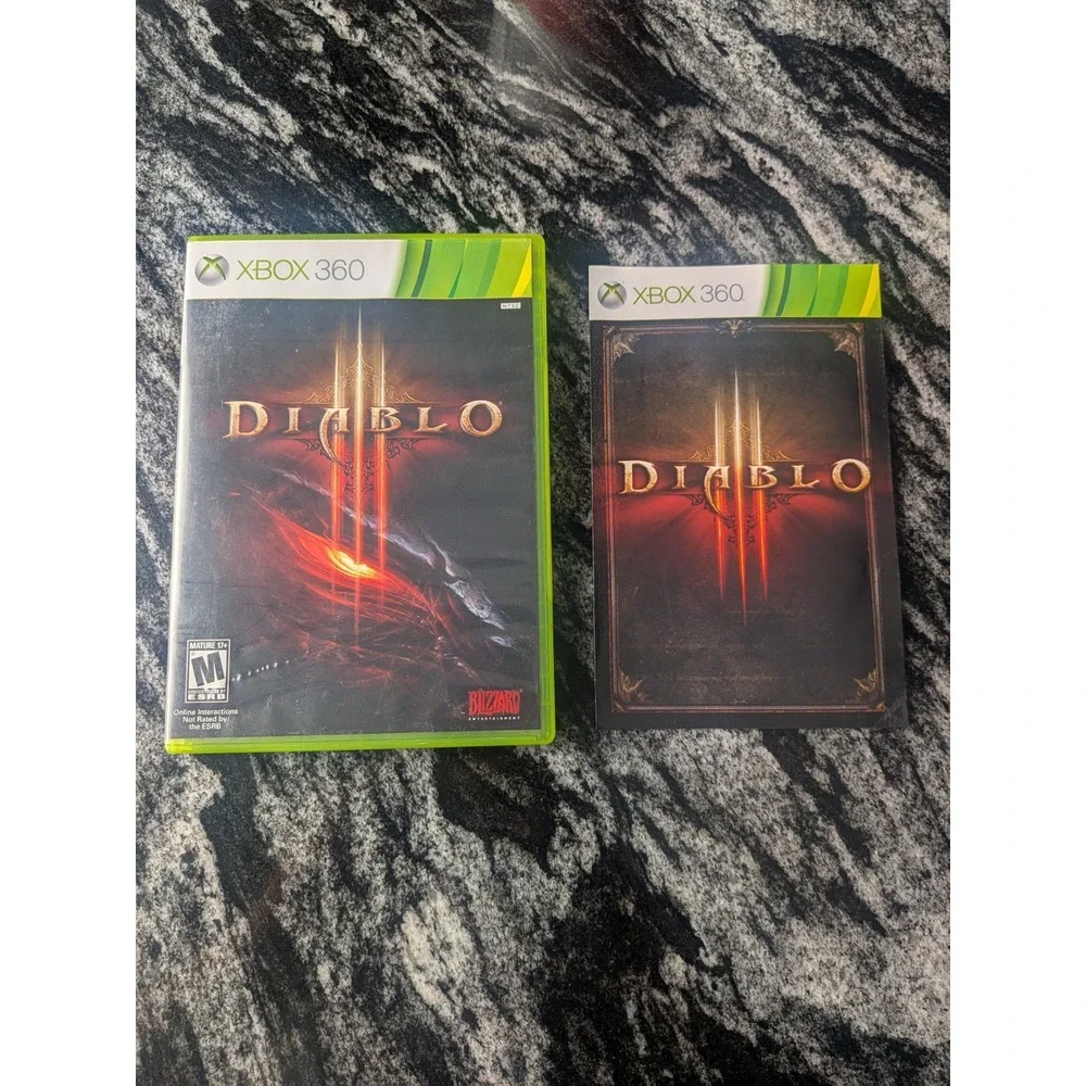 Diablo III 3 (Xbox‎ 360) Complete - TESTED WORKS